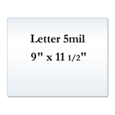 Letter 5 Mil Laminating Pouches