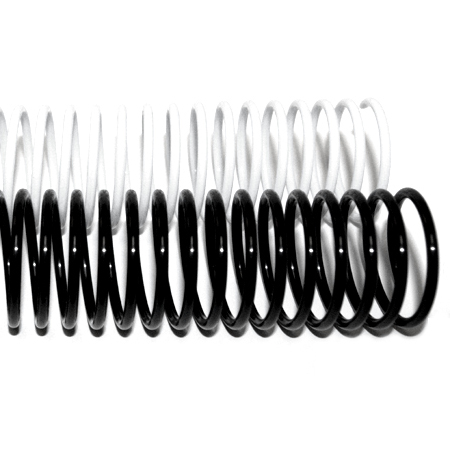 25 mm 4:1 36" Plastic Spiral Coil Binding Supplies