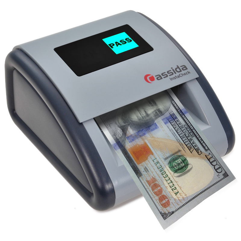 InstaCheckTM PASS/FAIL counterfeit detector