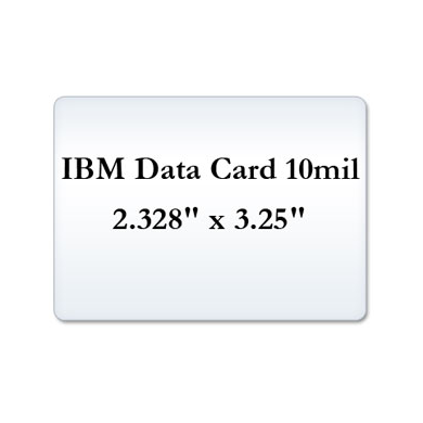 IBM Data Card 10 Mil Laminating Pouches