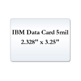 IBM Data Card 5 Mil Laminating Pouches